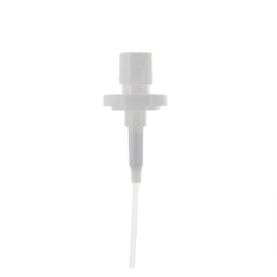 28mm Double Wall Snap On Fine Mist Sprayer Pump with Over Cap (APG-860057)